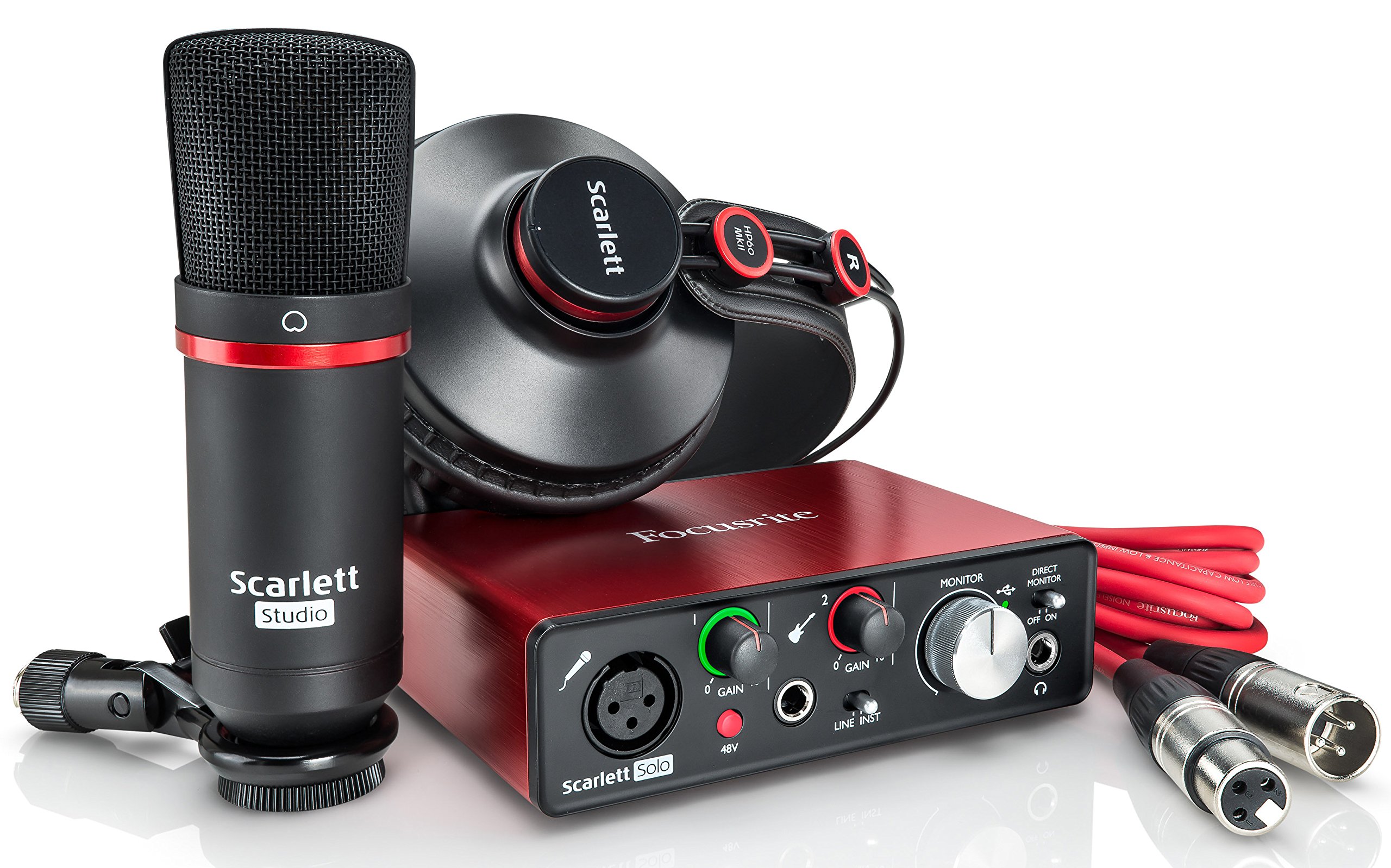 Amazon.com: Focusrite Scarlett Solo Studio USB Audio Interface