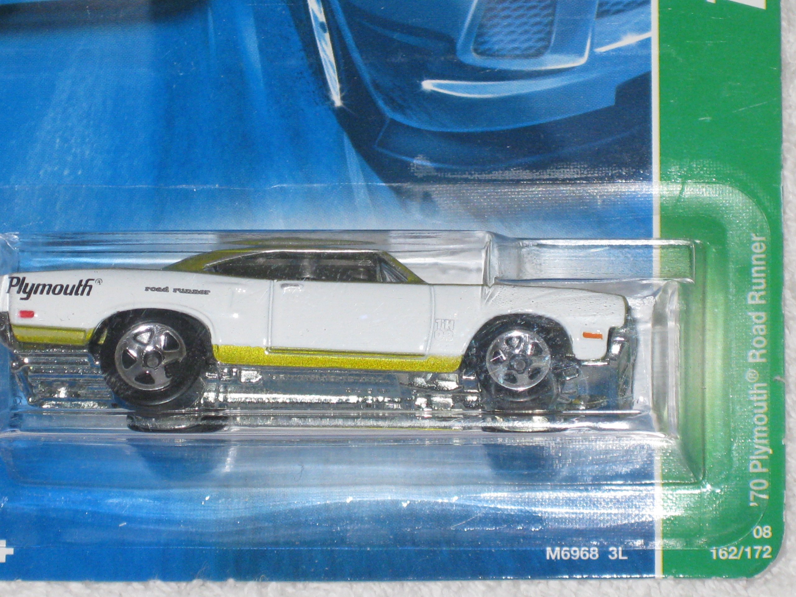 Amazon.com: 2008 Hot Wheels T-Hunt '70 Plymouth Road Runner 2/12