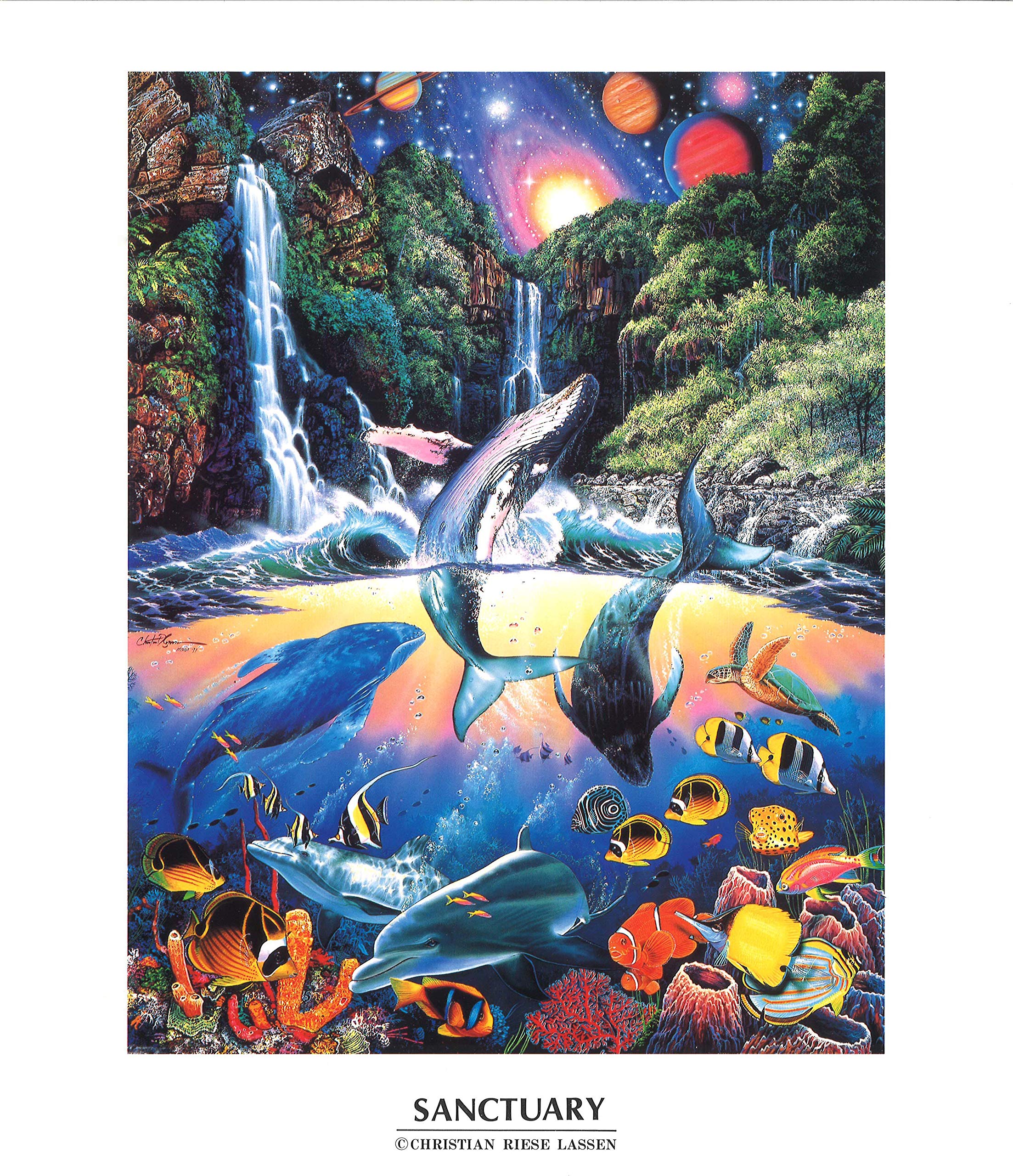 Amazon.co.jp: Christian Riese Lassenポスター額装 □クリスチャン