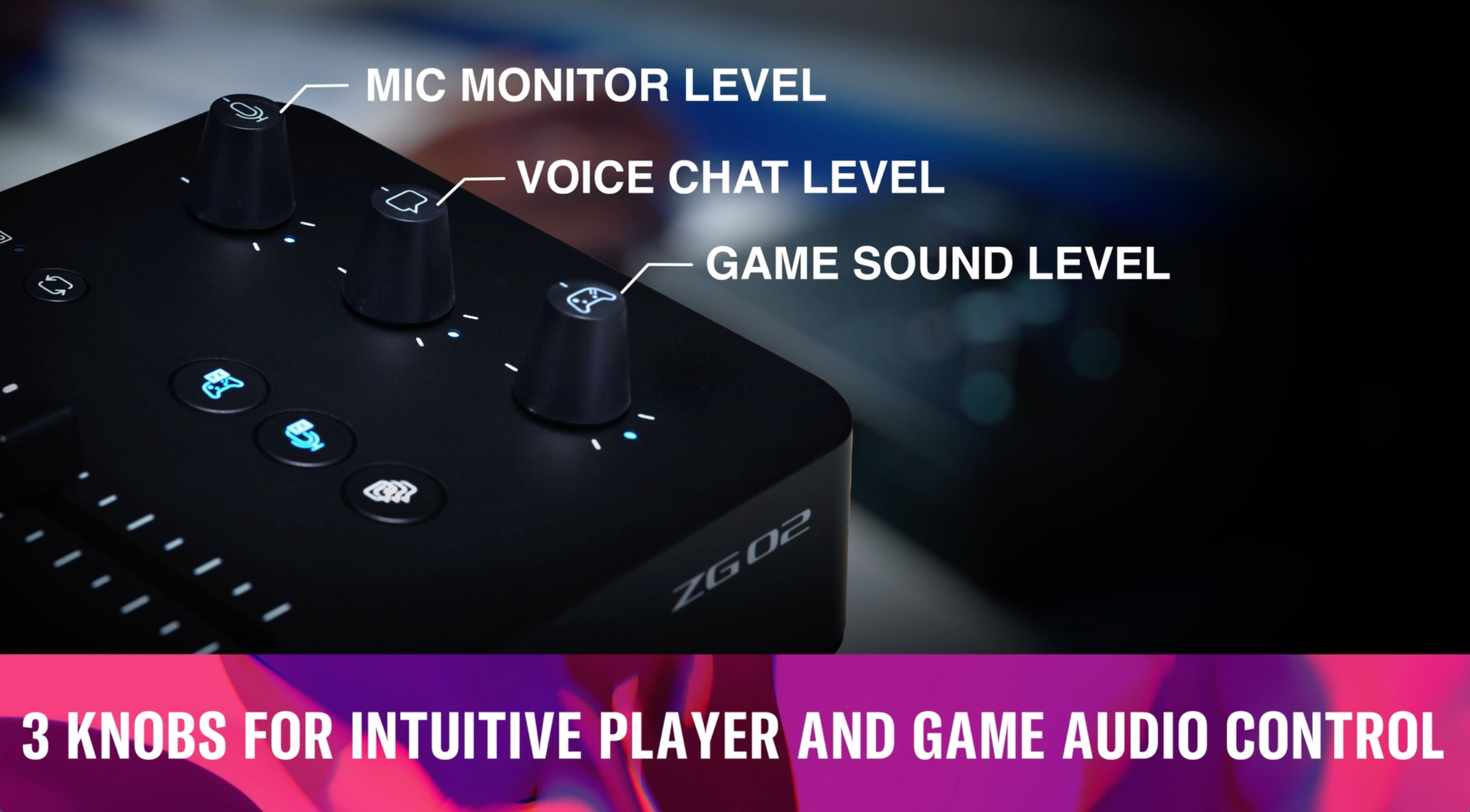 Amazon.com: Yamaha ZG02 Gaming Mixer for Voice Chat and Game