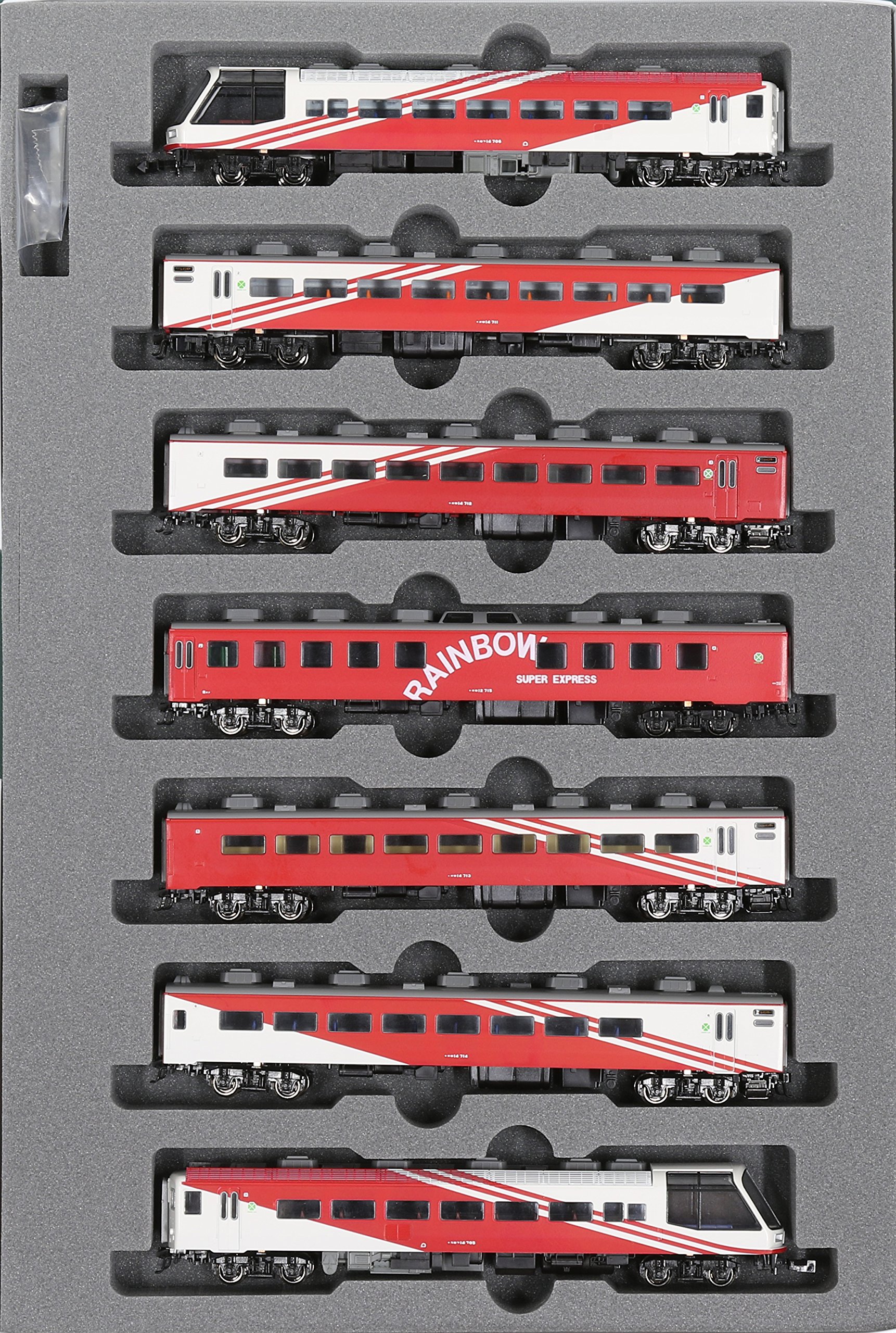 Amazon | KATO Nゲージ 14系700番台 スーパーエクスプレスレインボー 7