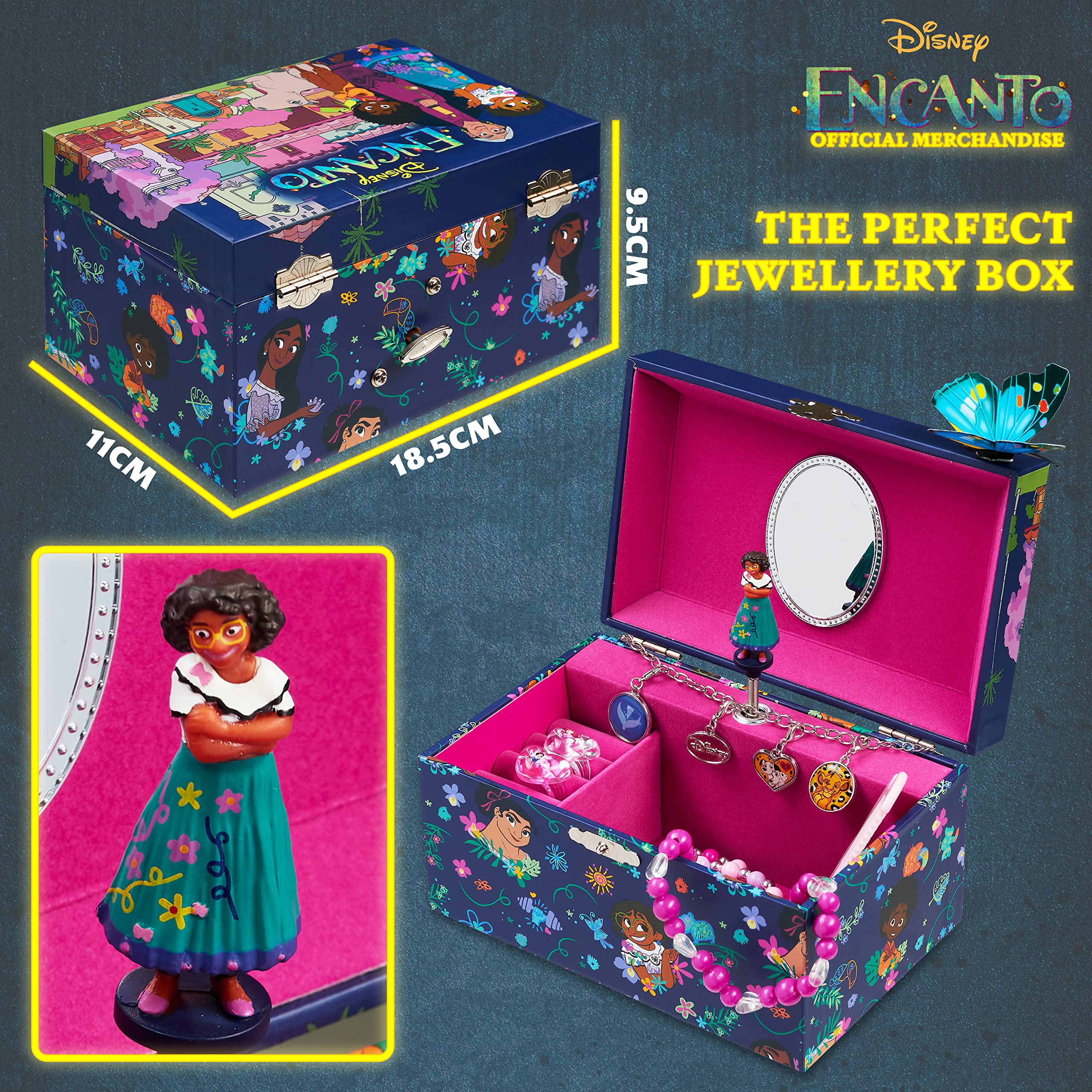 Amazon｜ディズニー エンカント ミュージカルジュエリーボックス