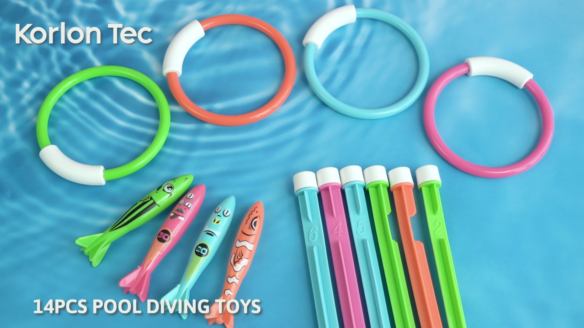 Amazon.com: Korlon Tec Pool Toys for Kids Ages 4-8 8-12
