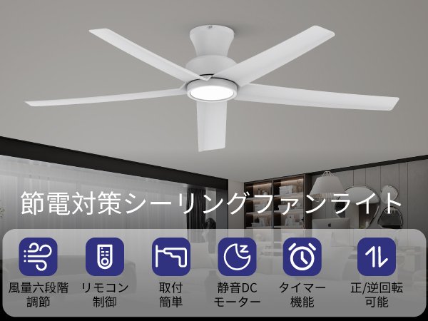 Amazon.co.jp : 【節電-5年保証】TALOYA シーリングファンライト 調光