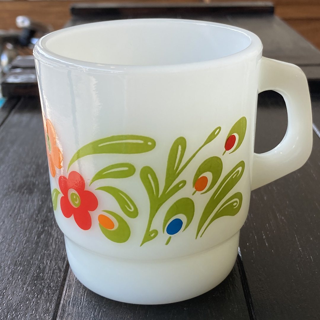 スタッキングマグ フローラルフェスティバル 1977年～1986年頃製造