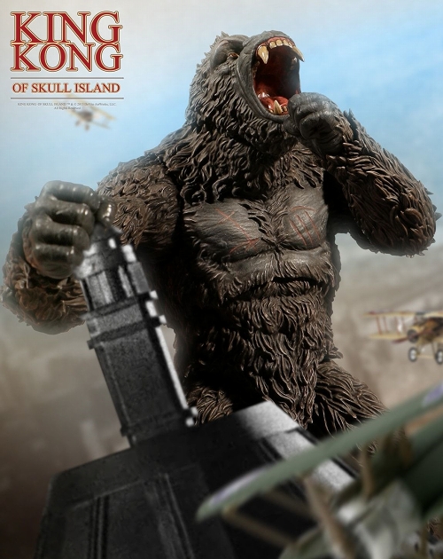 再生産】キング・コング スカル・アイランド 7インチ アクションフィギュア