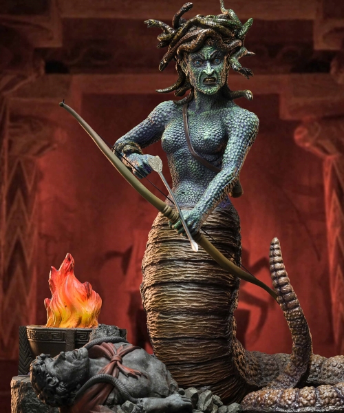 タイタンの戦い/ メデューサ ソフビキット