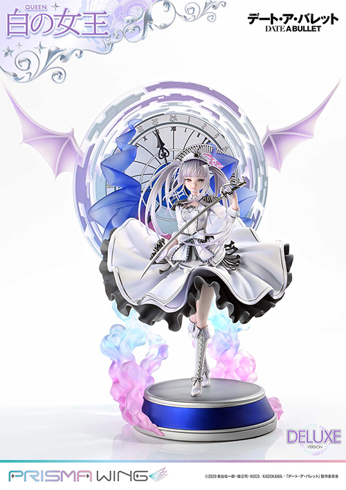 PRISMA WING/ デート・ア・バレット: 白の女王 1/7 PVC スタチュー DX Ver.