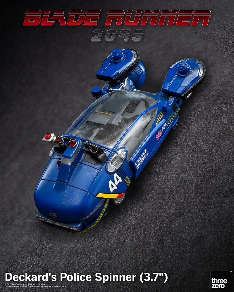 Blade Runner 2049/ デッカード ポリススピナー 3.7インチ ビークル