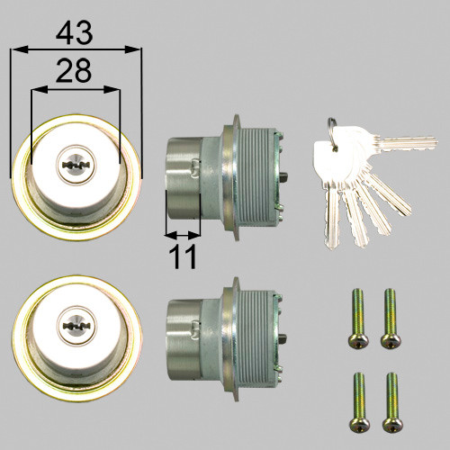MANIA DIY / DCFZ731 LIXIL(リクシル) TOSTEM(トステム) 鍵交換用