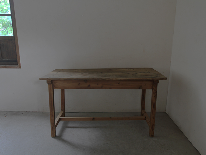 古家具 素朴な木味の作業台 木製テーブル | MANSIKKA antiquesMANSIKKA
