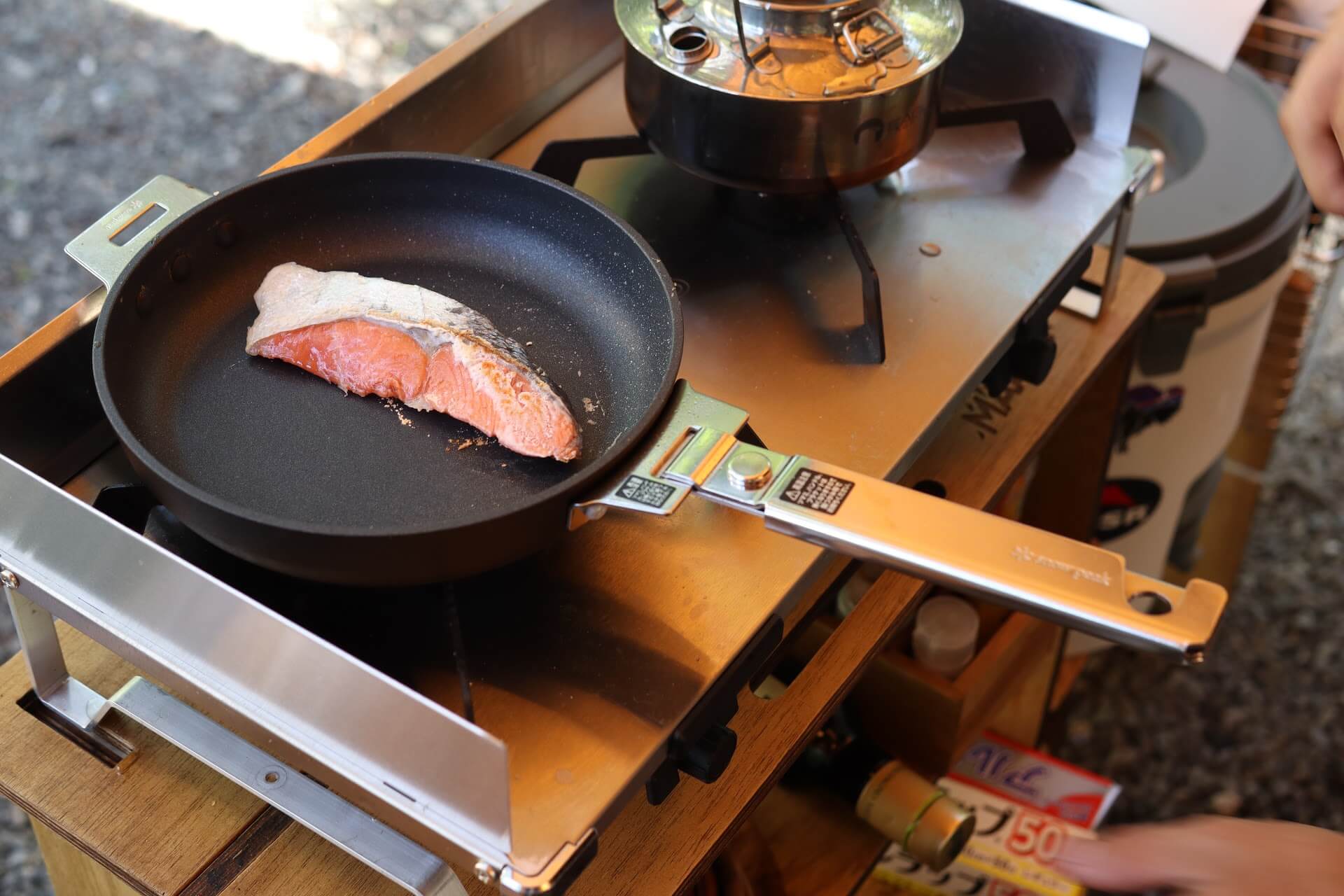 スノーピーク HOME&CAMPクッカー19 レビュー。質感＆使い勝手高レベル