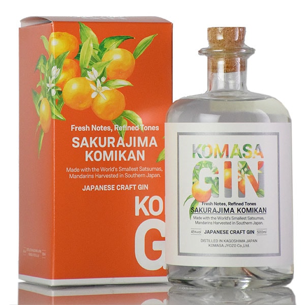 小正醸造】 KOMASA GIN 桜島小みかん