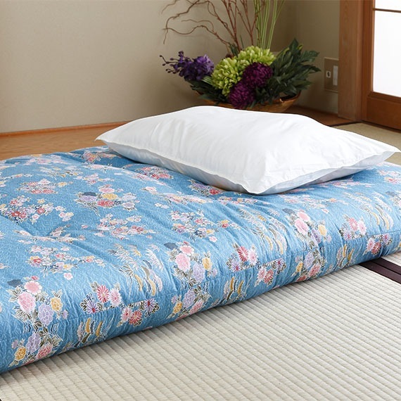 2,200円お得] わた打ち直し 柄お任せ 掛布団／ふっくら敷布団セット