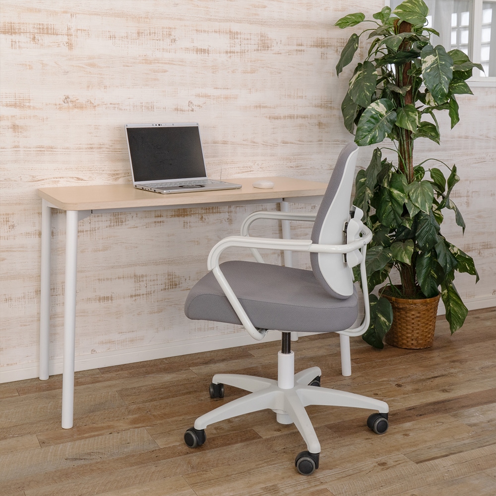 デュオレスト DR-260FW ワークチェア ホワイトフレーム オフィスチェア