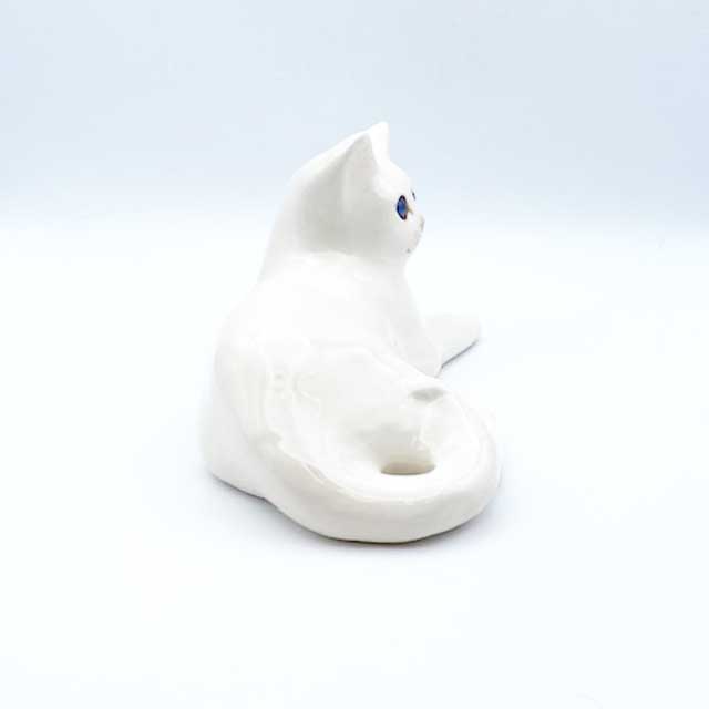 ウィンスタンレイキャット オッドアイの白猫 サイズ3 ケンジントン