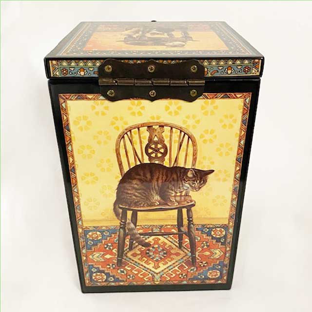 レズリーアンアイボリー オルゴール付びっくり箱 Musical Jack in the