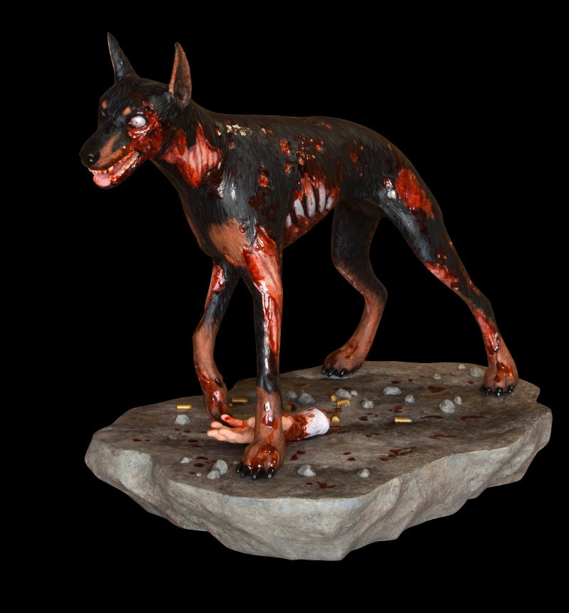 バイオハザード スタチュー ゾンビ・ドッグ ケルベロス コミコン2013限定