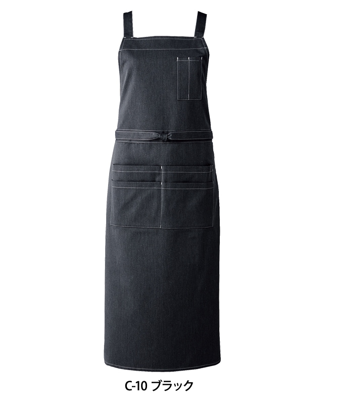 交織デニムエプロン[チトセ製品] T8262｜飲食店制服・フード