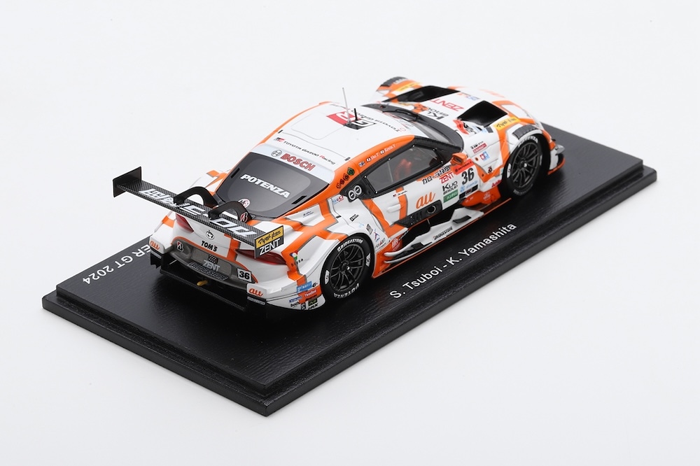 1/43 au TOM'S GR Supra No.36 TGR TEAM au TOM'S GT500 SUPER GT 2024