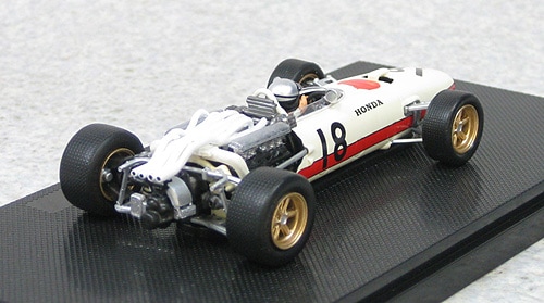 EBBRO 1/43 Honda RA273 F-1 No.18 1966 Italy GP Richie Ginther