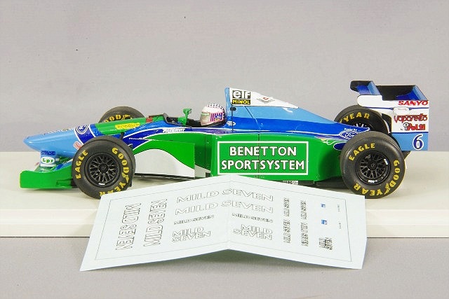 スパーク 1/43 ベネトン B194 1994 F1 モナコGP #6 J.J.レート