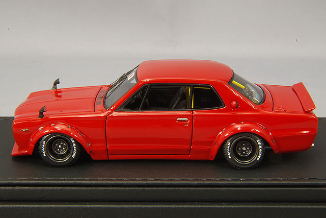 イグニッションモデル 1/43 LB-WORKS ハコスカ 2ドア レッド | すべて