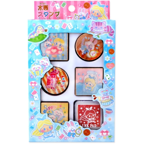 ファンシー文具・雑貨,ファンシー雑貨｜木製スタンプ 不思議の国の通販