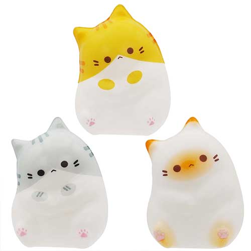 景品用玩具,卸単価80～149円｜ふにふにネコちゃんスクイーズの通販
