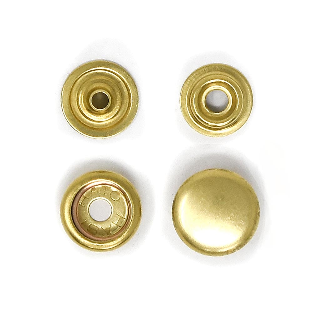 E81 / No.7090 ジャンパーホック / 真鍮無垢 〈小口・大口・箱