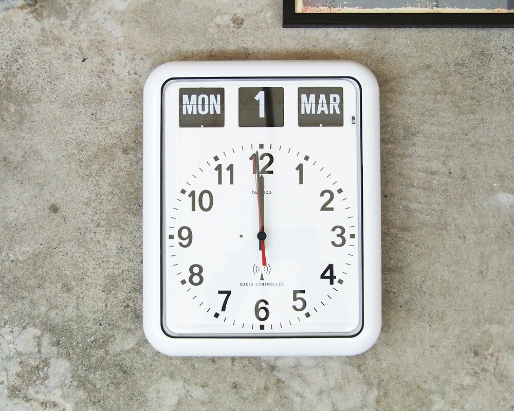 TWEMCO/トゥエンコ｜RC-12A 電波 カレンダークロック｜Radio Control