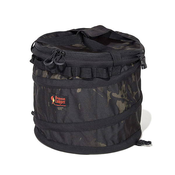 布袋寅泰 Gキャンバス ストレージボックス ブラック ナチュラル 2個