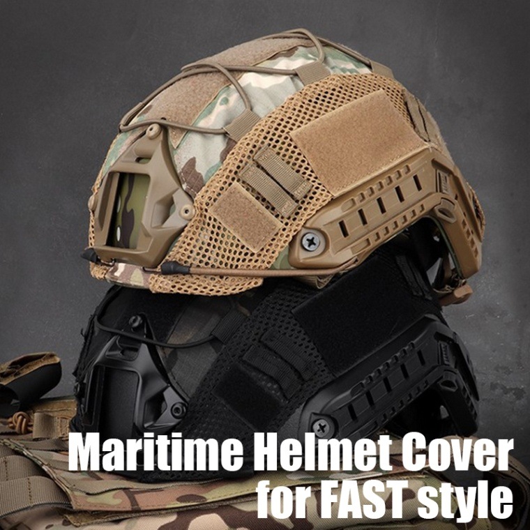 WOSPORT FASTタイプ マリタイム ヘルメットカバー アレスティック