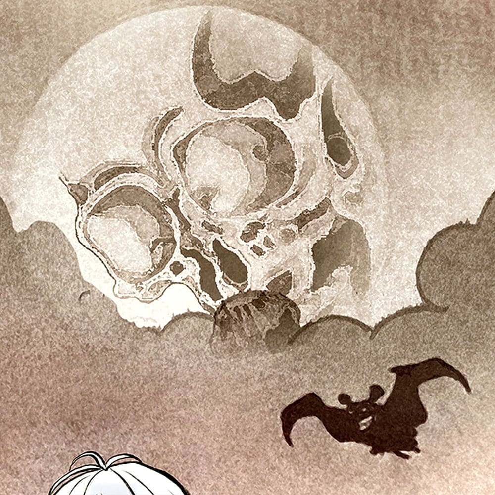 ゲゲゲ浮世絵「暁の友」｜映画『鬼太郎誕生 ゲゲゲの謎』コラボ