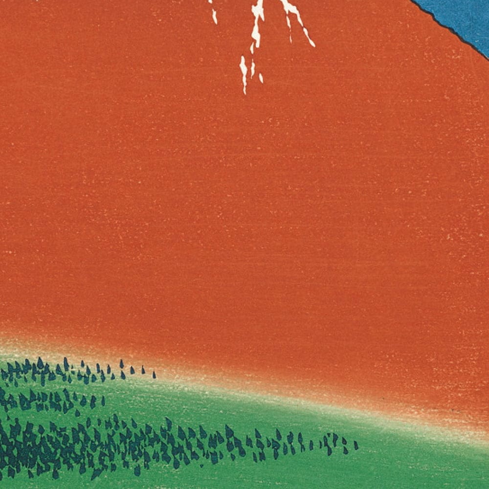 葛飾北斎「富嶽三十六景 凱風快晴」浮世絵木版画｜浮世絵工房