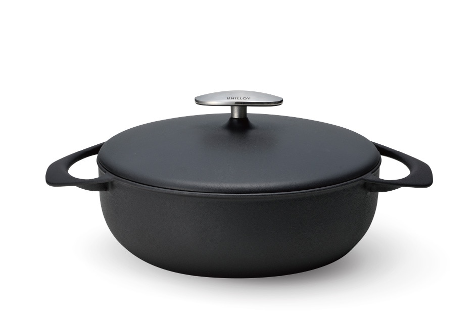 鋳物ホーロー鍋｜キャセロール浅型22cm （全6色）｜UNILLOY公式