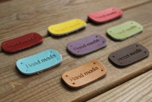 ◇T-73◇【デザイン革タグ】大きめで使い勝手がいいです♪Hand Made