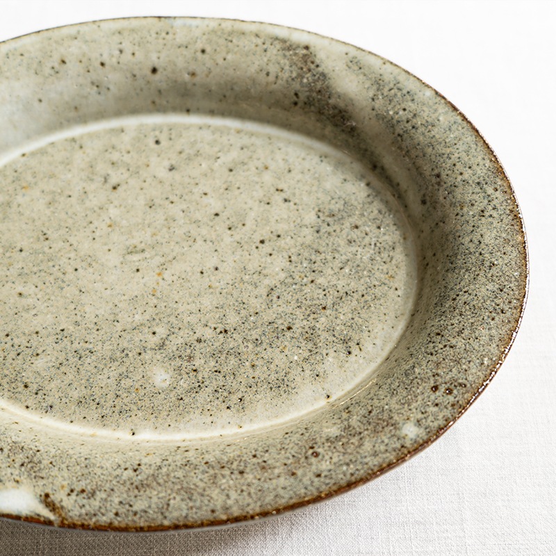 林檎灰釉楕円深皿 寺村光輔 | すべての商品 | 【公式通販】器のある暮らし