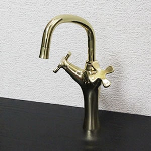 立ち水栓 【手洗い鉢用の立水栓/混合水栓】［ja-05］ - トイレ・洗面所