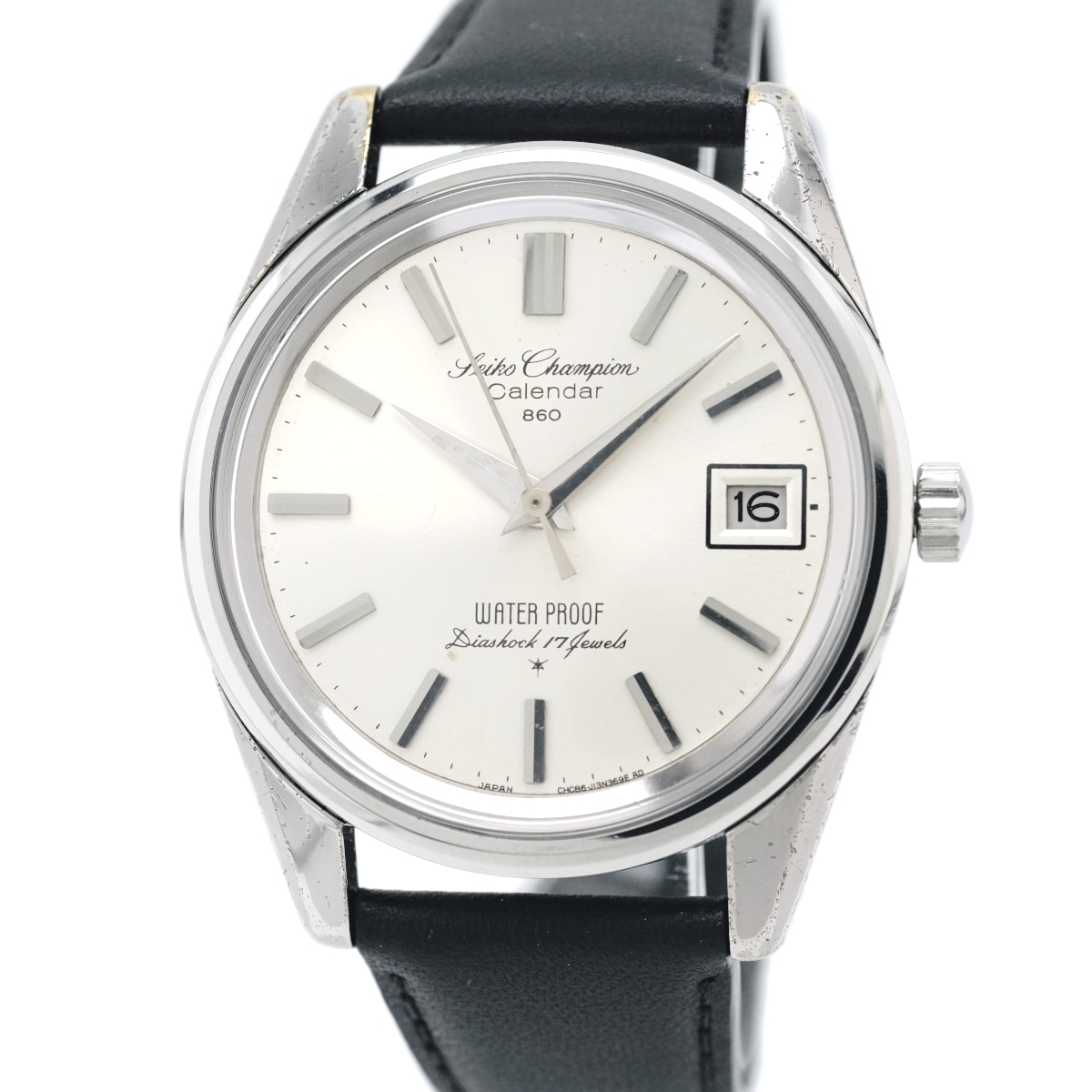 セイコー チャンピオン カレンダー860 7622-8980 ステンレスメッキ Cal