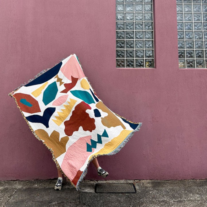 SLOWDOWN STUDIO］BLANKET Maple Throwの紹介・購入ページ｜LT LOTTO