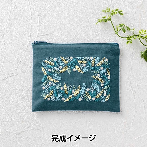 刺しゅうキットセール】 刺しゅうキット 『yulaのこころ躍る草花刺繍