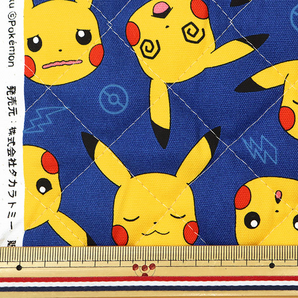 数量5から】 生地 『オックスキルト ポケットモンスター ピカチュウ