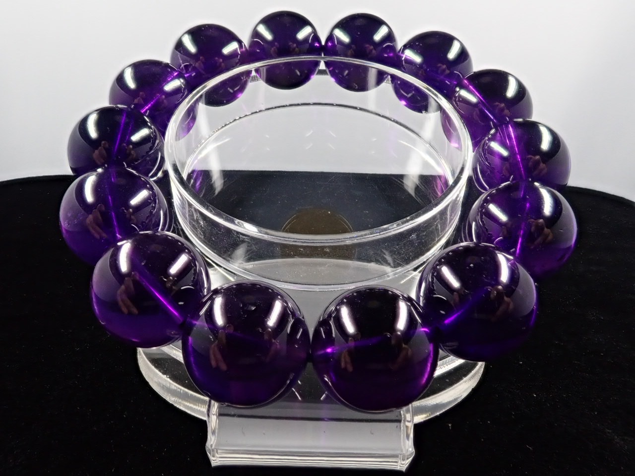 アメジスト ブレスレット 15.7㎜ SA | 天然石,ア行, アメジスト