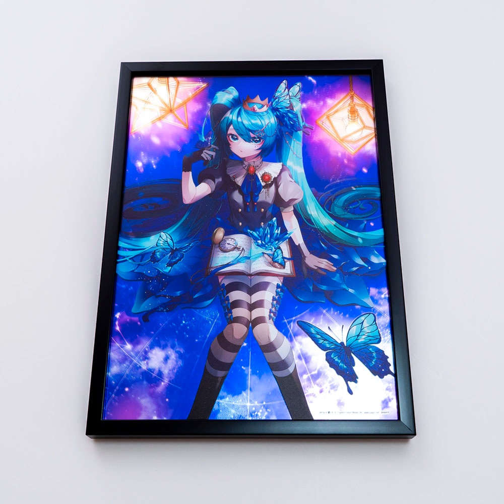 キャラパブ | マジカルミライ 2021,白雪とわ | B4パブミラー 初音ミク