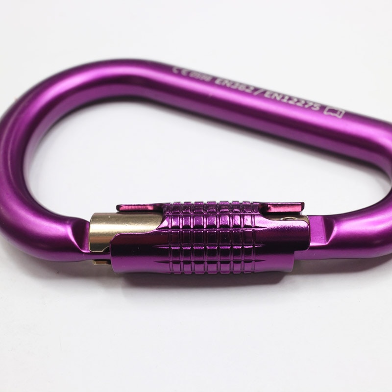 TREEPRO ペア型 HMS カラビナ パープル | TREE CLIMBING WORLD