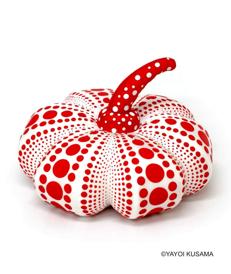 草間彌生 ソフトスカルプチャー [Pumpkin S(ホワイト)]｜ラムフロム