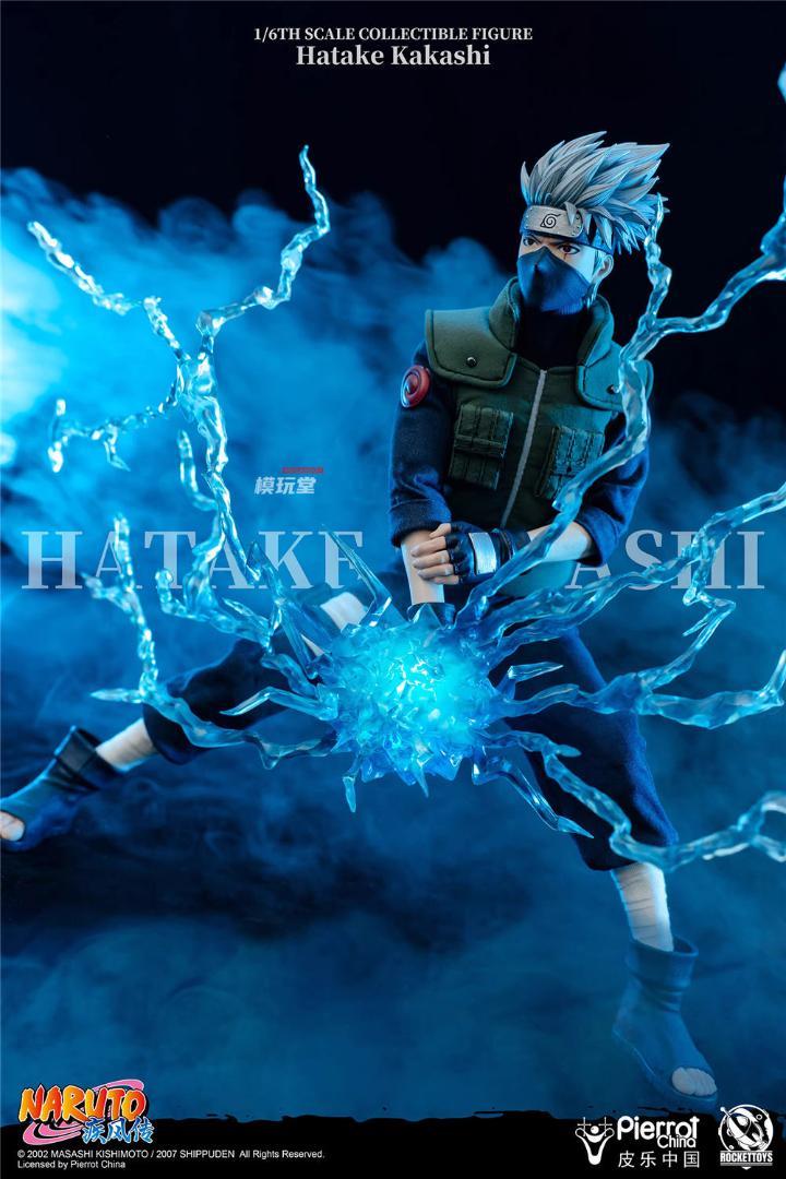 ROCKETTOYS 1/6 はたけカカシ ナルト 初回特典付 ROC-004 NARUTO 疾風