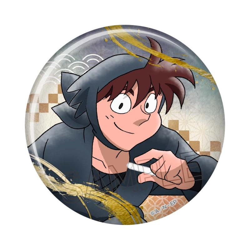 忍たま乱太郎 箔押し缶バッジ 食満留三郎 | 忍たま乱太郎 | ツインクル