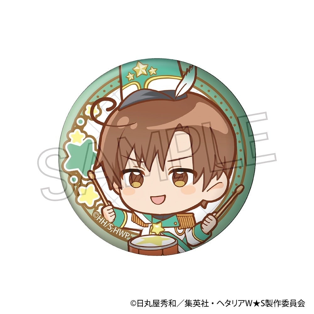 ヘタリアWorld☆Stars 缶バッジ -マーチング- BOX（10個入